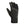Gants vélo coupe-vent tactiles Cairn Quicker Touch Black Coffee dessus