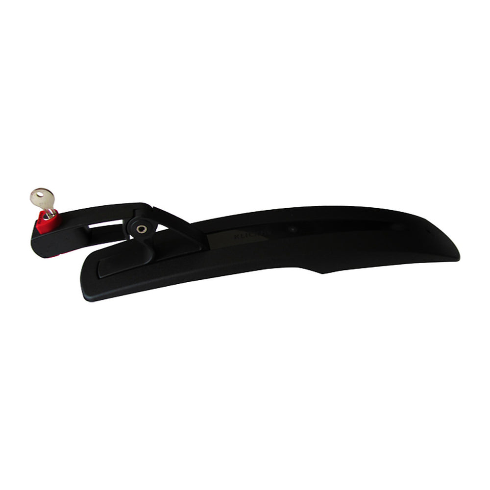 Garde-boue arrière vélo KlickFix CatchUp – CatchUp avec serrure – le garde-boue CatchUp vu en entier avec sa fixation