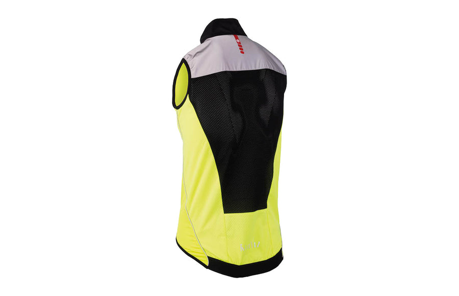 gilet coupe vent velo reflechissant wowow poggio sec3