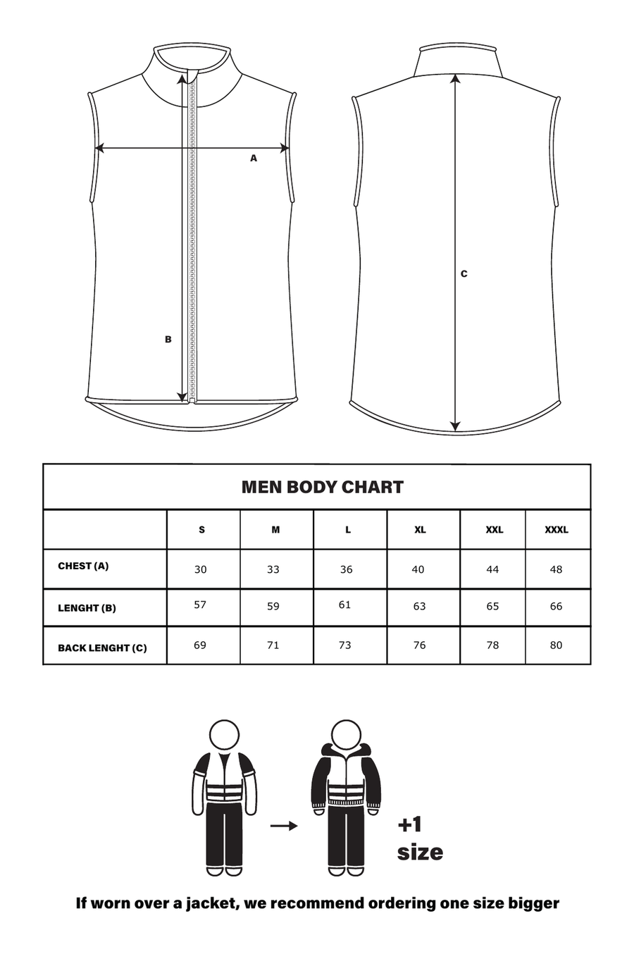 gilet impermeable reflechissant wowow road town guide des tailles