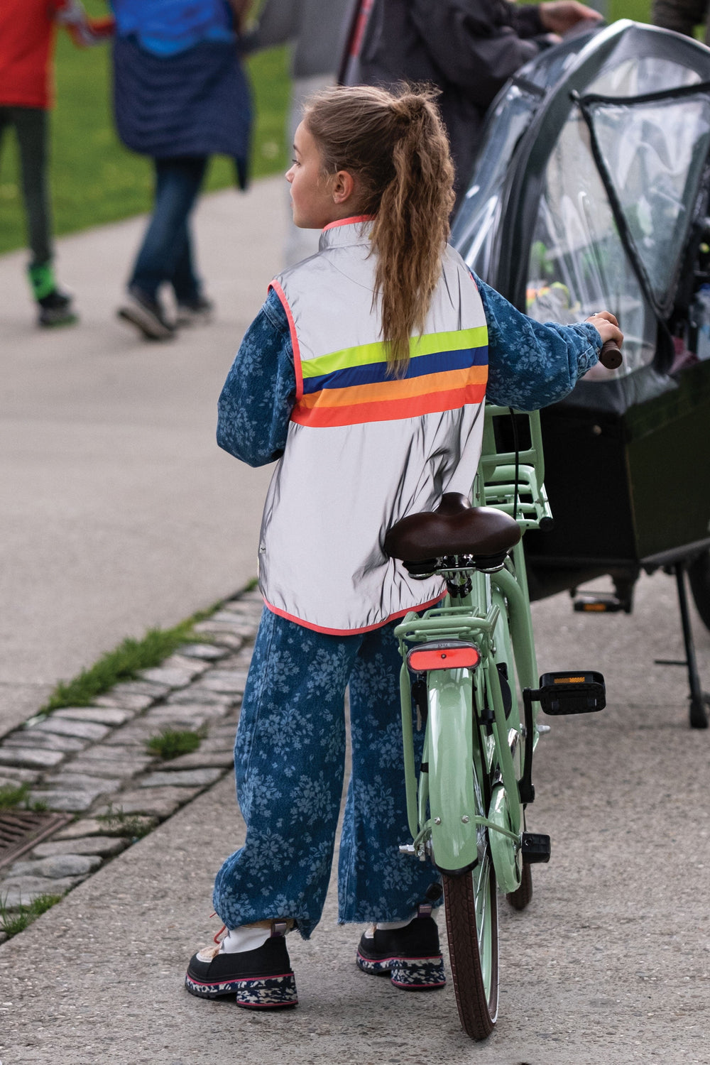 Gilet réfléchissant enfant Gofluo Newyork Kids