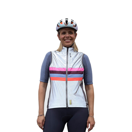 Gilet vélo réfléchissant femme Gofluo Bodyglower Yvonne