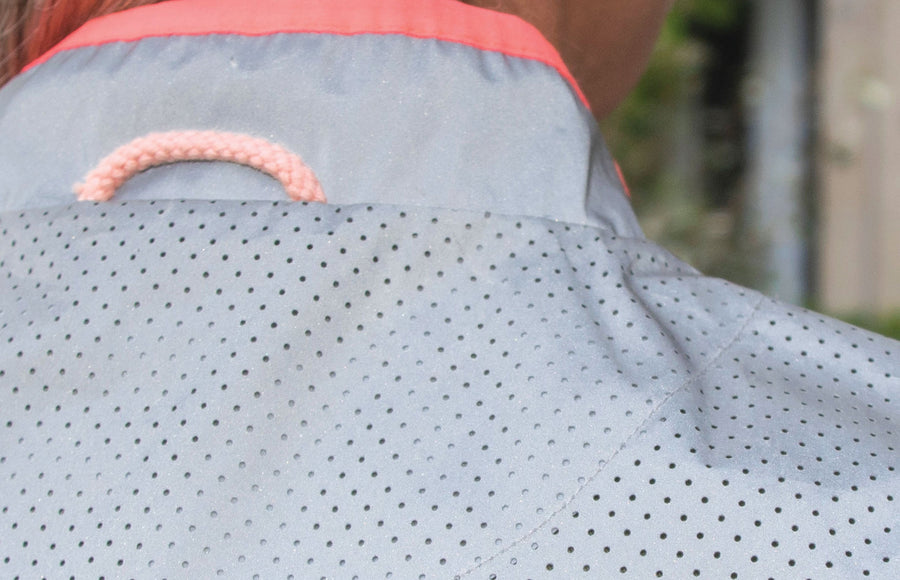 Gilet vélo réfléchissant femme Gofluo - Bodyglower Manhattan - détail 2