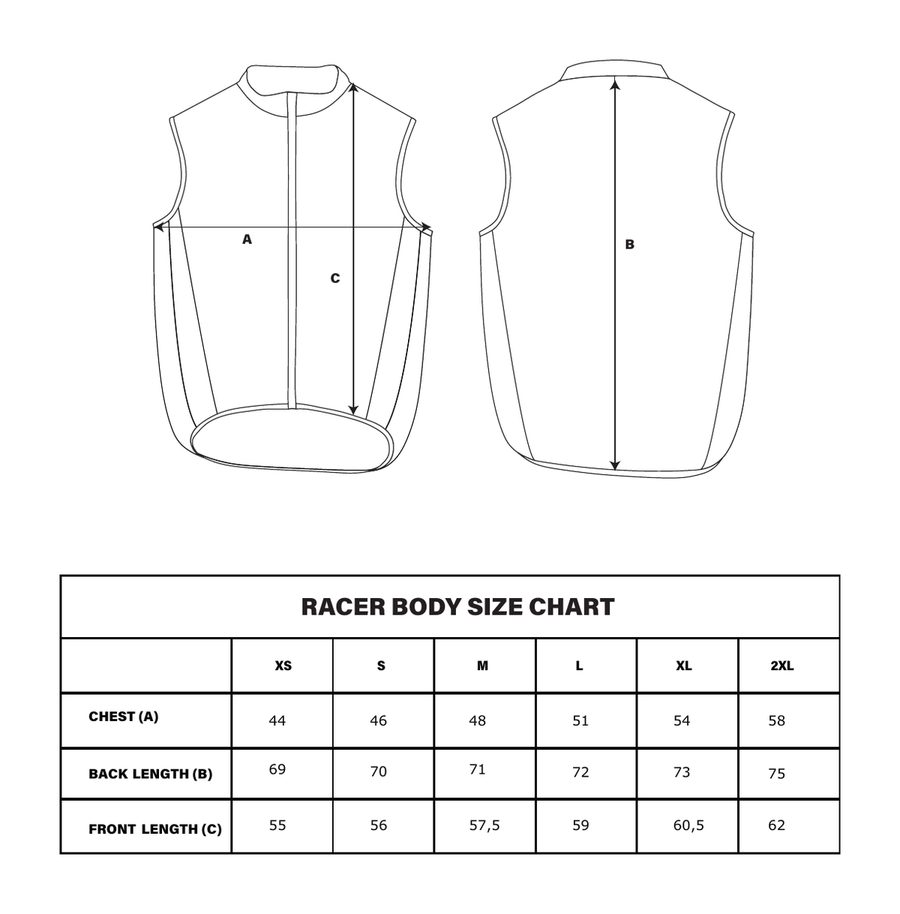 gilet velo reflechissant wowow dark jacket 1 1 guide des tailles