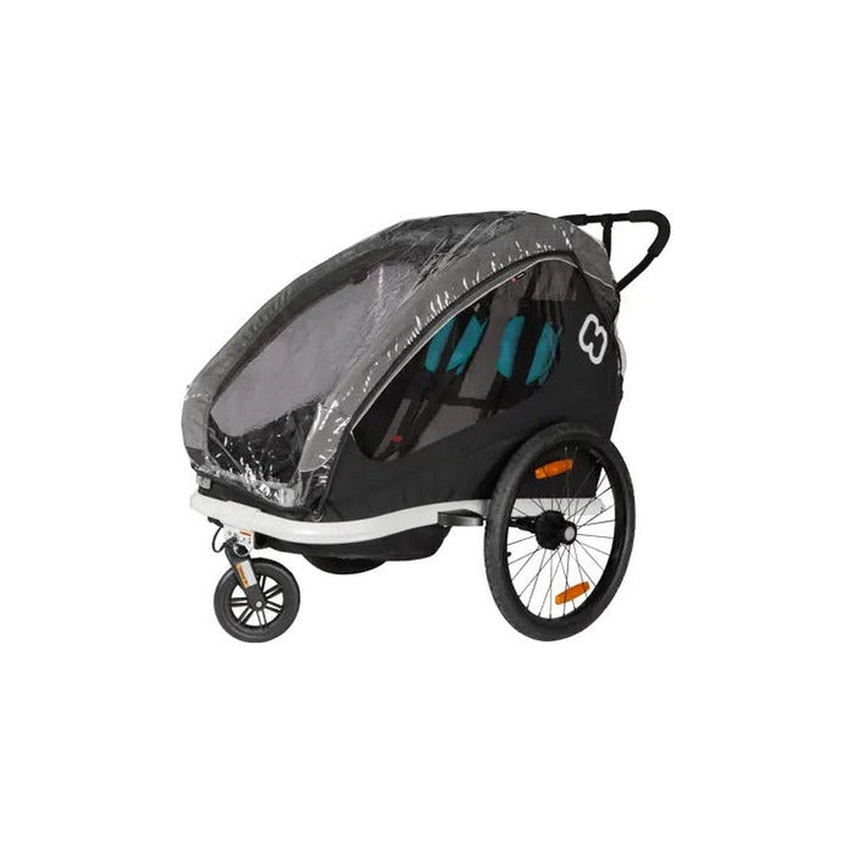 Housse de pluie pour remorque vélo Hamax - Rain Cover Traveller