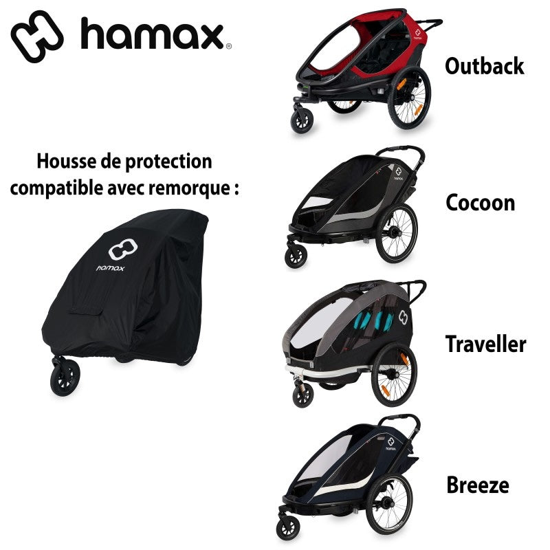 Housse de protection pour remorque vélo Hamax - Storage Cover