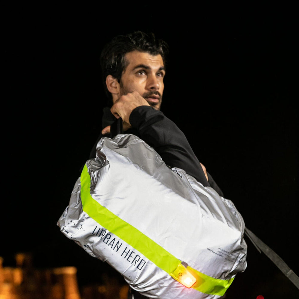 Housse réfléchissante pour sac à dos - Wowow Urban Hero Full Reflective 30-35 L - photo 4