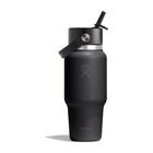 Gourde de voyage isotherme Hydro Flask Travel Bottle Flex Straw - Black 710 ml