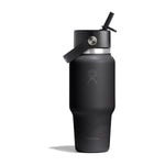 Gourde de voyage isotherme Hydro Flask Travel Bottle Flex Straw - Black 710 ml