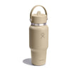 Gourde de voyage isotherme Hydro Flask Travel Bottle Flex Straw - Oat 710 ml