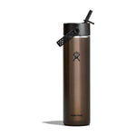 Gourde isotherme légère Hydro Flask Lightweight Flex Straw - Obsidian 710 ml