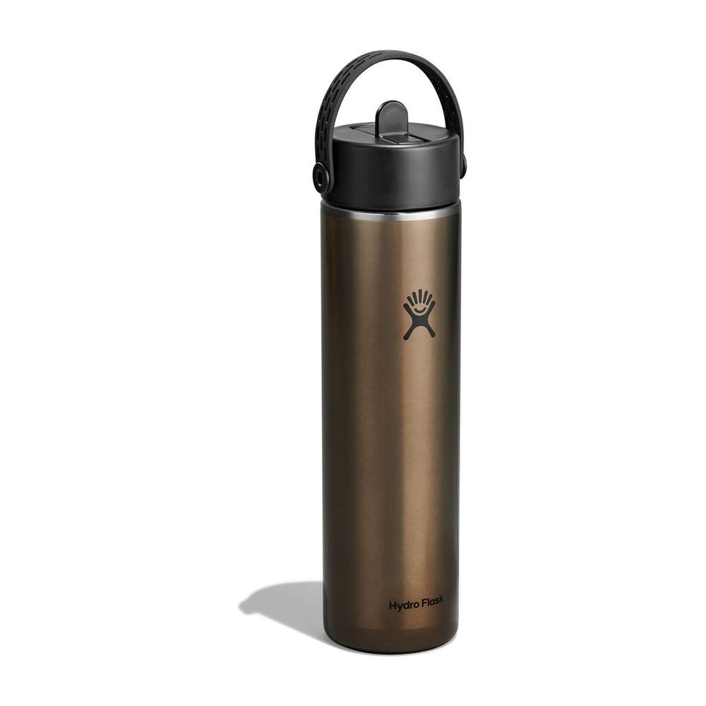 Gourde isotherme légère Hydro Flask Lightweight Flex Straw - Obsidian 710 ml