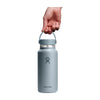 Gourde isotherme Hydro Flask Wide Mouth Flex Cap - Shale Gray 946 ml