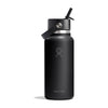 Gourde isotherme Hydro Flask Wide Mouth Flex Straw 946 ml - Black