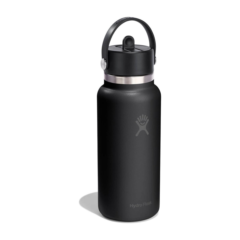 Gourde isotherme Hydro Flask Wide Mouth Flex Straw 946 ml - Black