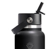 Gourde isotherme Hydro Flask Wide Mouth Flex Straw 946 ml - Black