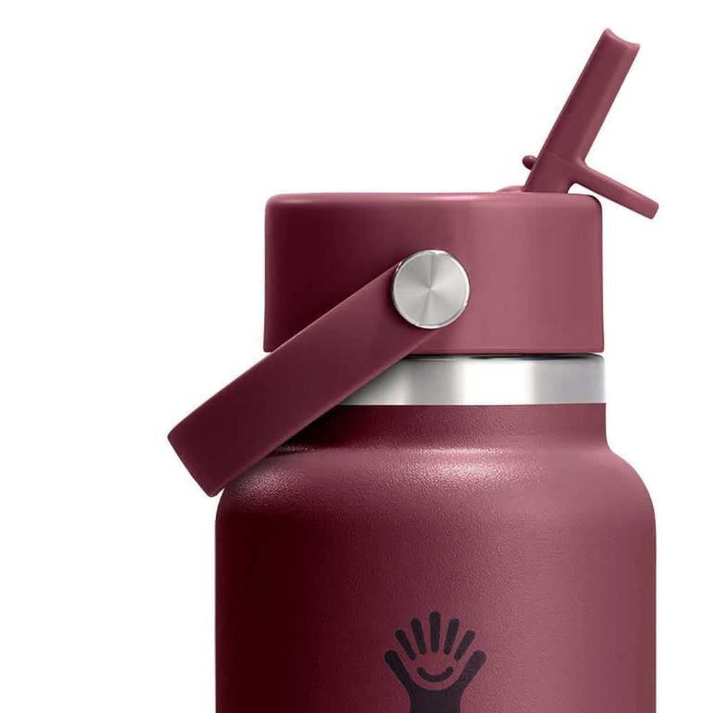 Gourde isotherme Hydro Flask Wide Mouth Flex Straw 946 ml - Burgundy