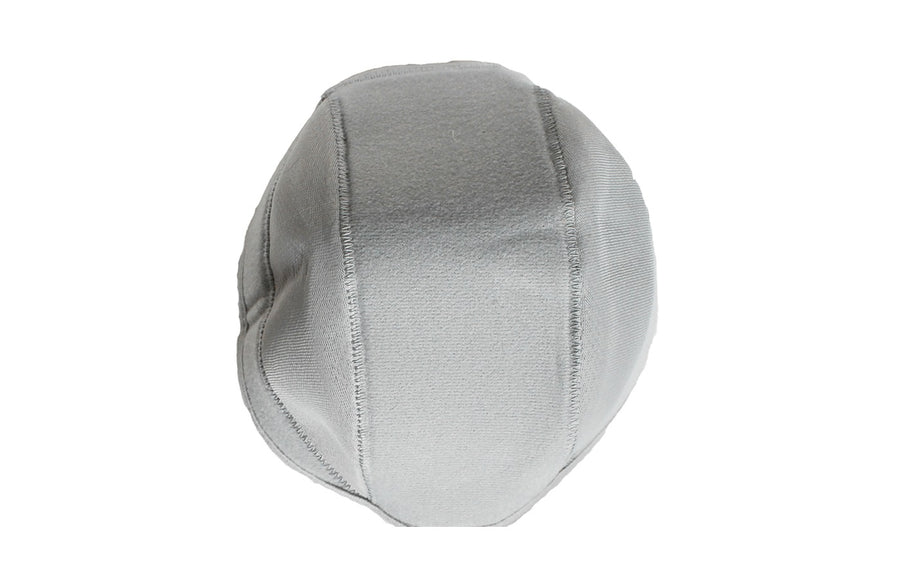 Bonnet sous-casque Bern gris en maille douce