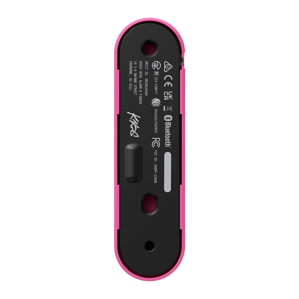 Traceur GPS et alarme vélo Knog x EF - Scout Bike Alarm