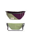 Banane Mero Mero Mini Hoïan Dark Grey / Cypress Green / Aubergine