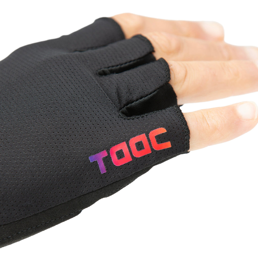 Mitaines de vélo été à protections PORON® XRD® - TAAC Corto Noir - vue 2