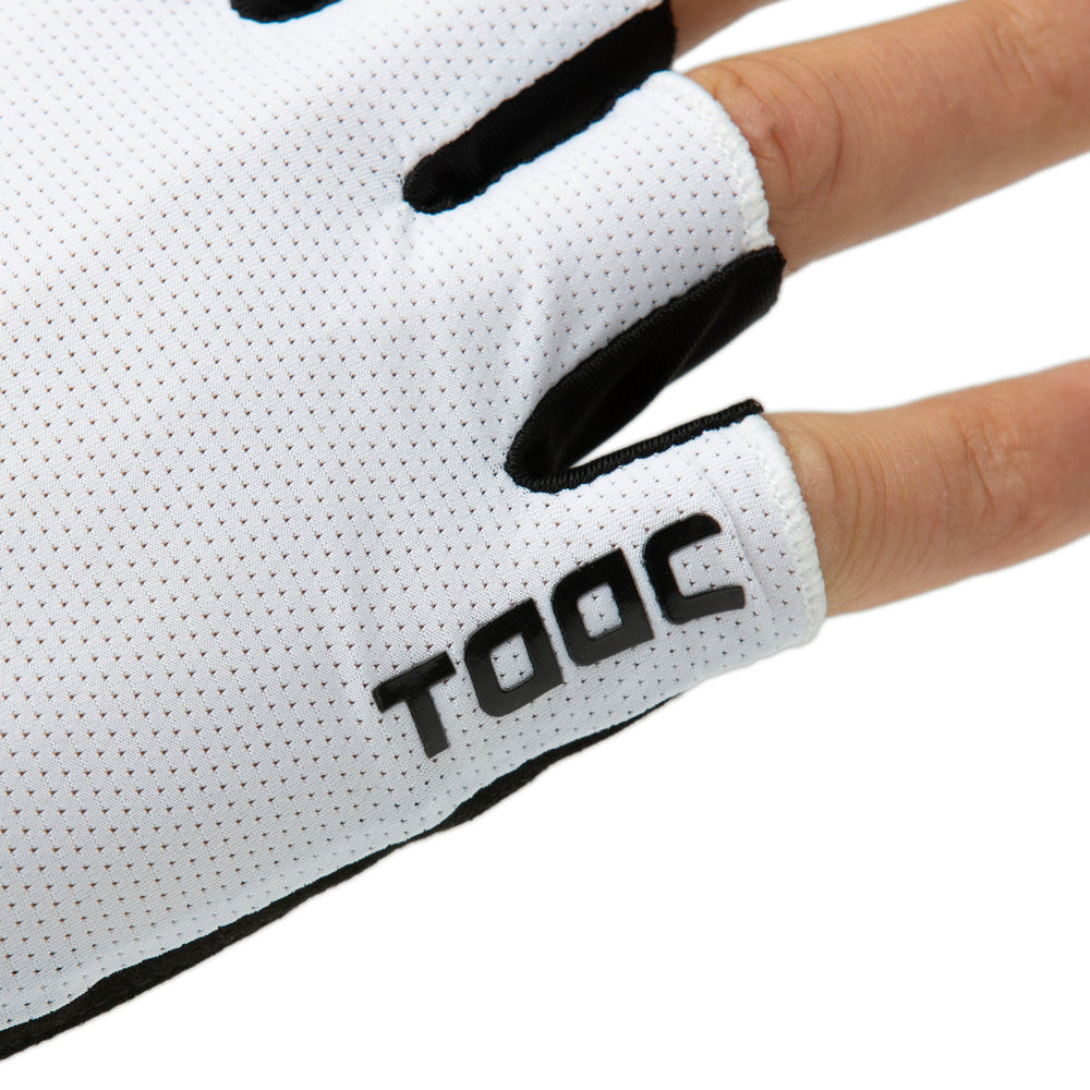 Mitaines de vélo été à protections PORON® XRD® - TAAC Corto Blanc - vue 2