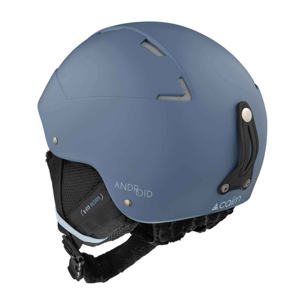 Casque Ski Cairn Android Mat Vintage Blue vue 2