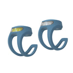 Paire d’éclairages vélo Knog - Frog USB Twinpack - Denim Blue