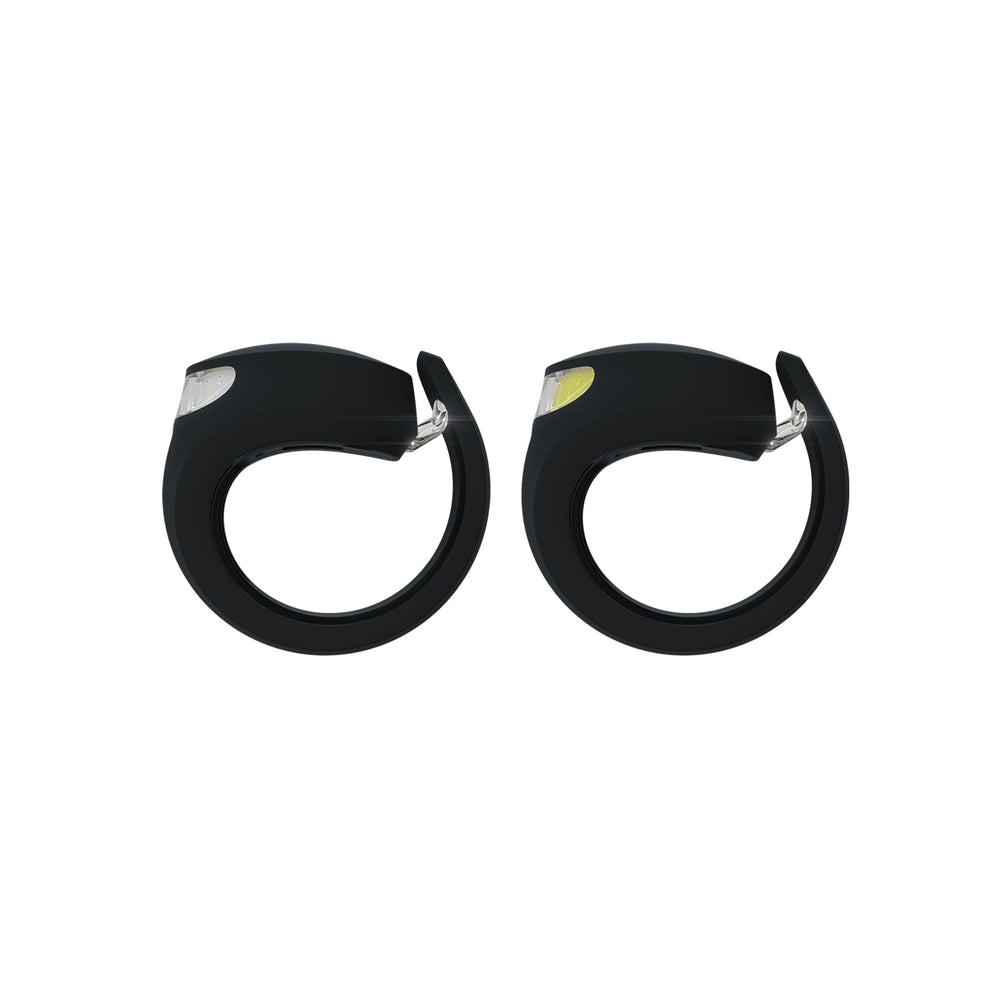 Paire d’éclairages vélo Knog - Frog USB Twinpack - Spider Black