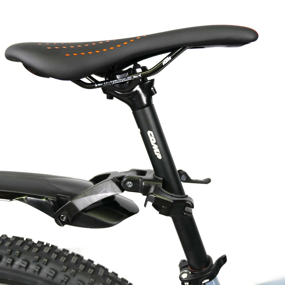 Fixation à levier du garde-boue arrière Polisport Mud Pro sur la tige de selle