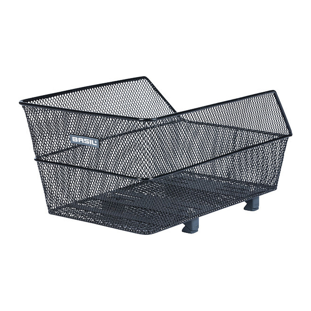 Panier arrière vélo Basil Cento S 20 L – Cento S, plaque MIK 2.0 – le panier clipse sur un porte-bagages MIK