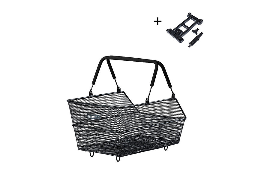 Plaque MIK 2.0 pre-montee sous le panier Basil Cento S