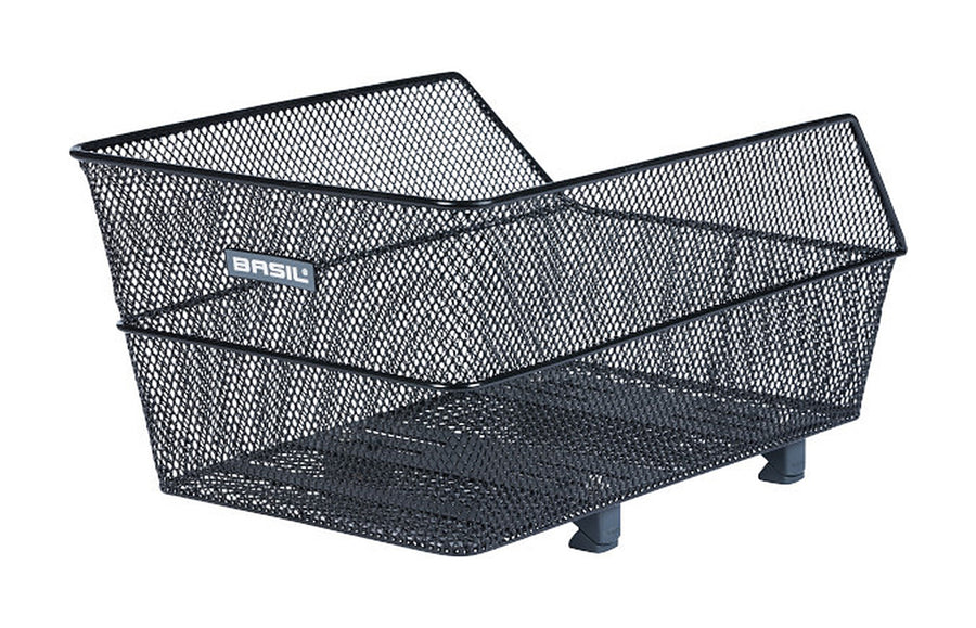 Panier Basil Cento S monte sur un porte-bagages