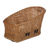 Panier arrière vélo pour chien Basil Pasja MIK Medium 45 cm coloris Nature Brown – vue trois quarts