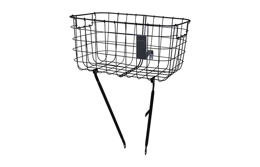 Panier avant velo Basil Robin 27 L en acier