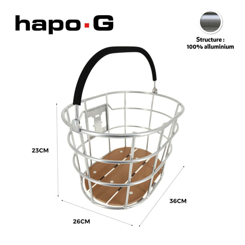 Panier avant Hapo-G - Alu 21,5 L fixation MTS - photo 1