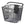 Panier avant vélo Basil Bold Front KF – Noir – le panier avant Bold Front noir en acier maille fine
