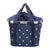 Panier avant vélo KlickFix Reisenthel Bikebasket 15 L – Mixed Dots Blue – le panier Bikebasket bleu a pois