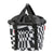 Panier avant vélo KlickFix Reisenthel Bikebasket 15 L – Op Art – le panier Bikebasket motif damier op art