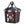 Panier avant vélo KlickFix Reisenthel Bikebasket 15 L – Noir et rouge – le panier Bikebasket noir et rouge