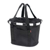 Panier avant vélo KlickFix Reisenthel Bikebasket 15 L – Noir – le panier Bikebasket noir, anse relevee