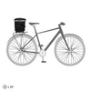 Panier porte-bagages ORTLIEB Up-Town Rack 17,5 L - Noir
