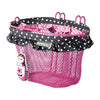 Panier vélo enfant Basil Jasmin Baboushka – Rose – le panier enfant Jasmin rose avec sa poupee Baboushka