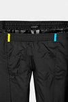 Pantalon de pluie Hello Rain Storm 20K Black, taille élastiquée