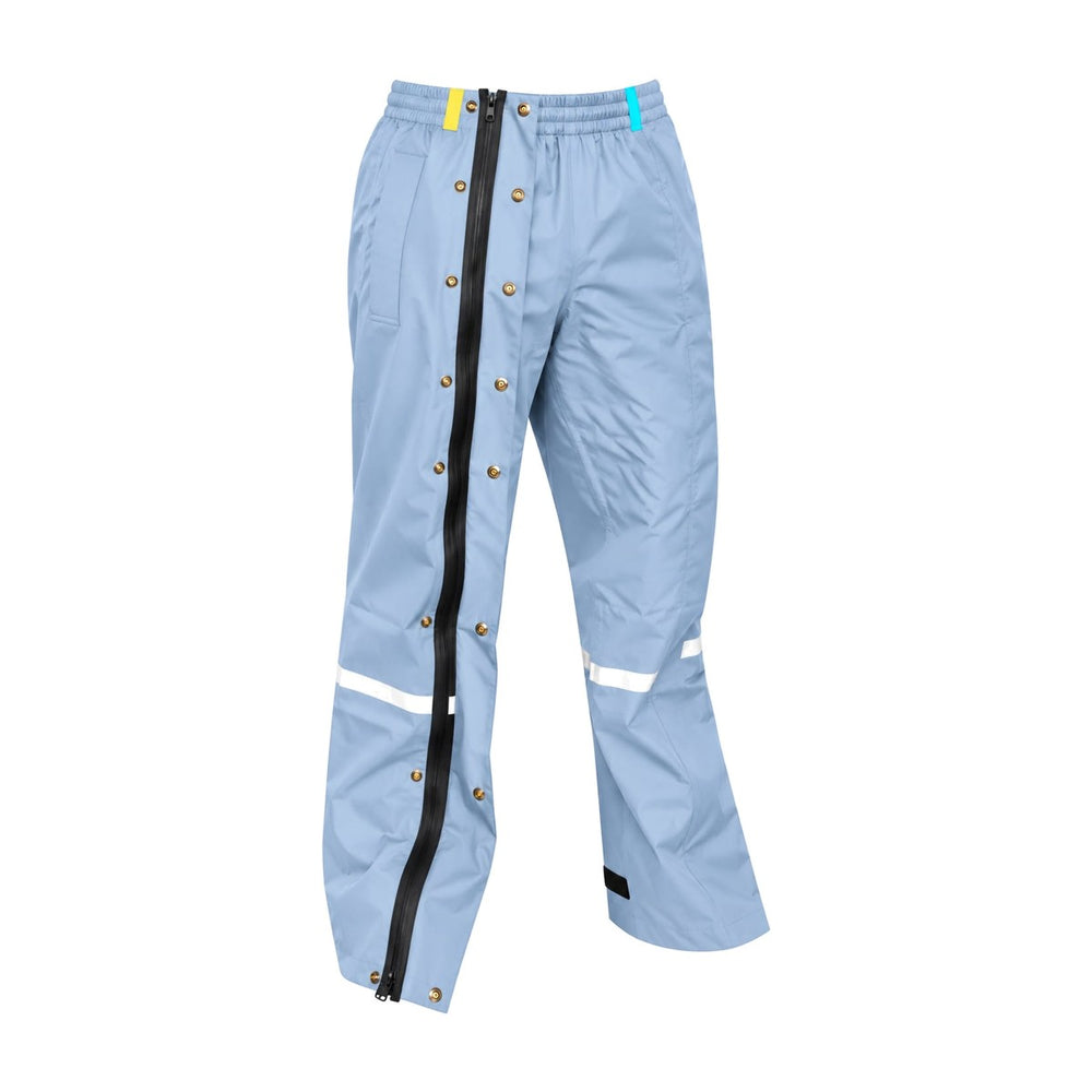Pantalon de pluie Hello Rain Storm 20K Pearl Blue, vue entière