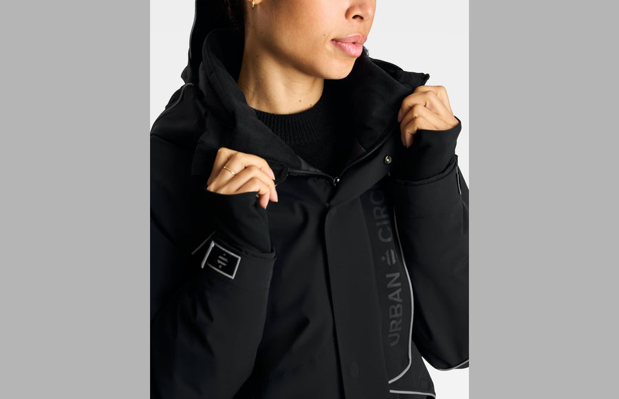 Parka vélo chaude imperméable Urban Circus Dtour section 2