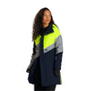 Parka vélo d'hiver réversible Urban Circus Fluvia Bleu/Jaune photo 2