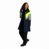 Parka vélo d'hiver réversible Urban Circus Fluvia Bleu/Jaune photo 5