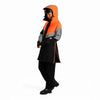 Parka vélo d'hiver réversible Urban Circus Fluvia Orange/Noir photo 3