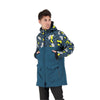 Parka vélo réversible imperméable Urban Circus Ravel Bleu/Jaune photo 1